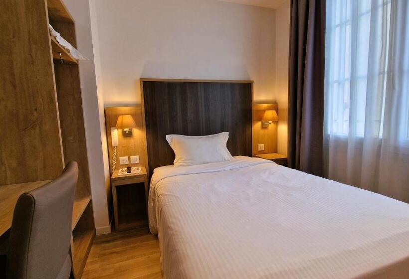 اتاق استاندارد یک نفره, Hôtel Mary S   Caen Centre Gare Sncf