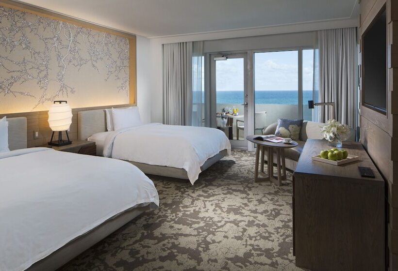 Номер Deluxe Вид на Море, Nobu Hotel Miami Beach