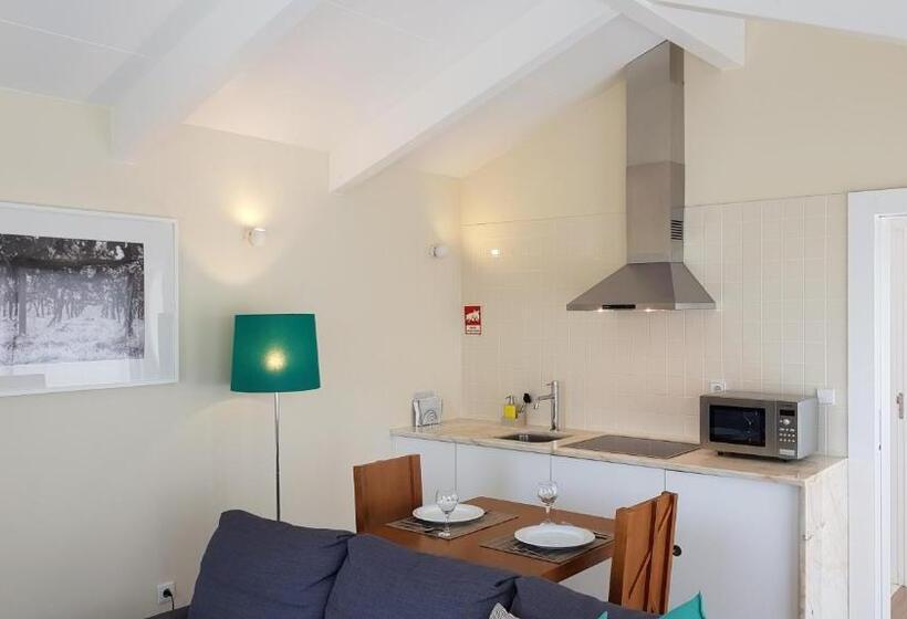 آپارتمان 1 خوابه با تراس, Casas Do Monte De Roques