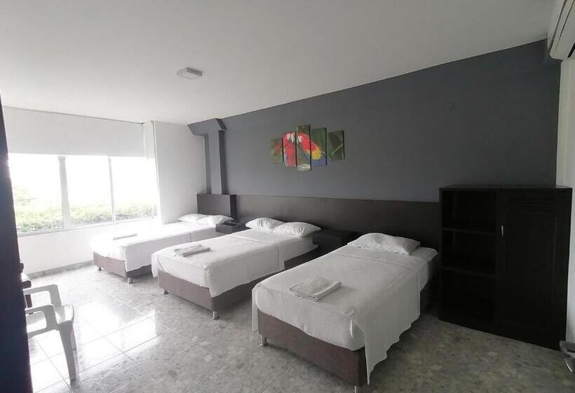 اتاق استاندارد چهار تخته, Bucare