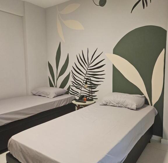 آپارتمان 1 خوابه با چشم‌انداز, Apart Hotel Próximo Barra Da Tijuca E Rio Centro Manaca Flat B