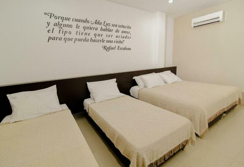 חדר סטנדרט לשלושה, Maranata Valledupar