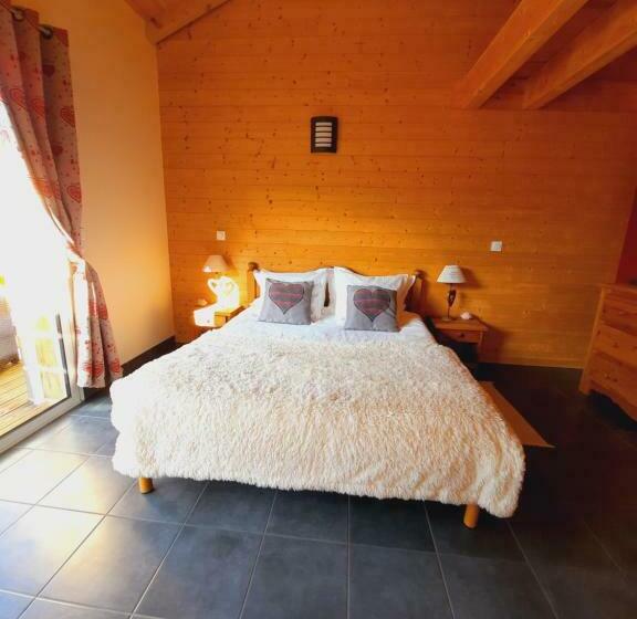 اتاق استاندارد با تراس, Au Cœur Des Lacs   Chambres D Hôtes