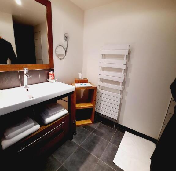 اتاق استاندارد با تراس, Au Cœur Des Lacs   Chambres D Hôtes