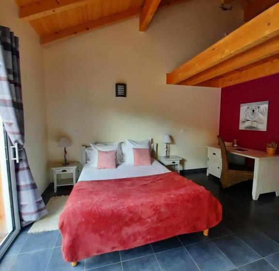 اتاق استاندارد با تراس, Au Cœur Des Lacs   Chambres D Hôtes