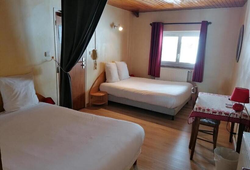 اتاق استاندارد چهار تخته, Hôtel Le Lievre Blanc