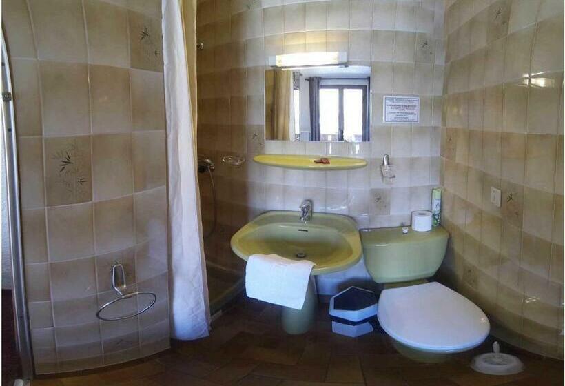 Quarto Estandar com Sacada, Hôtel Les Gardettes