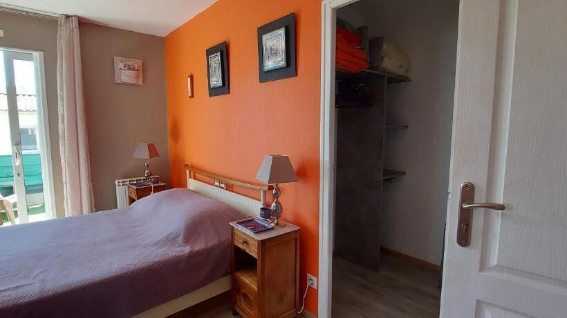 غرفة قياسية مزوَّدة بتراس, Chambre D'hôte Fleur De Potager
