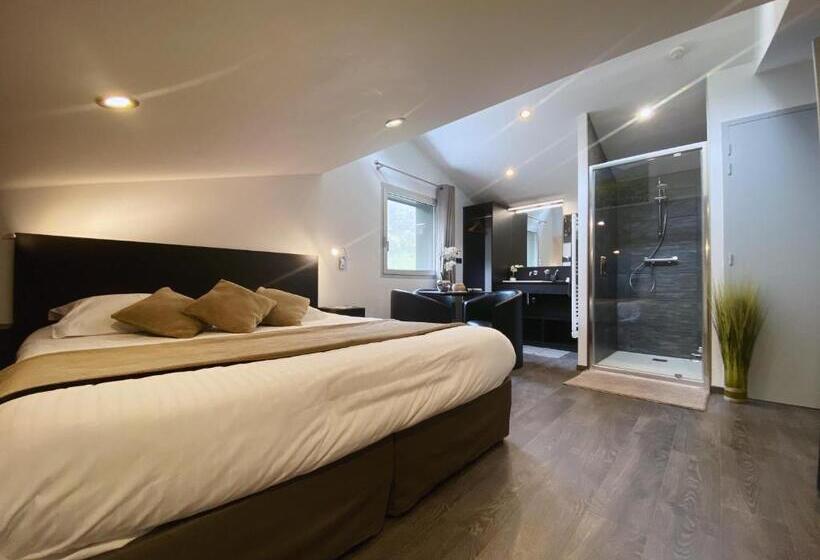Стандартный Номер Кровать Кинг, Aux 500 Diables Eco Lodge