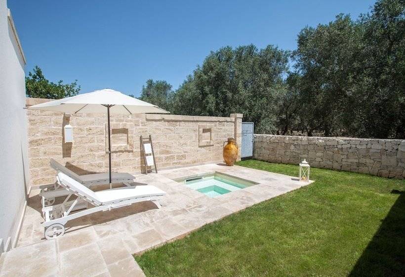 Номер Deluxe с Гидромассажем, Masseria Muntibianchi Agriresort Restaurant & Spa