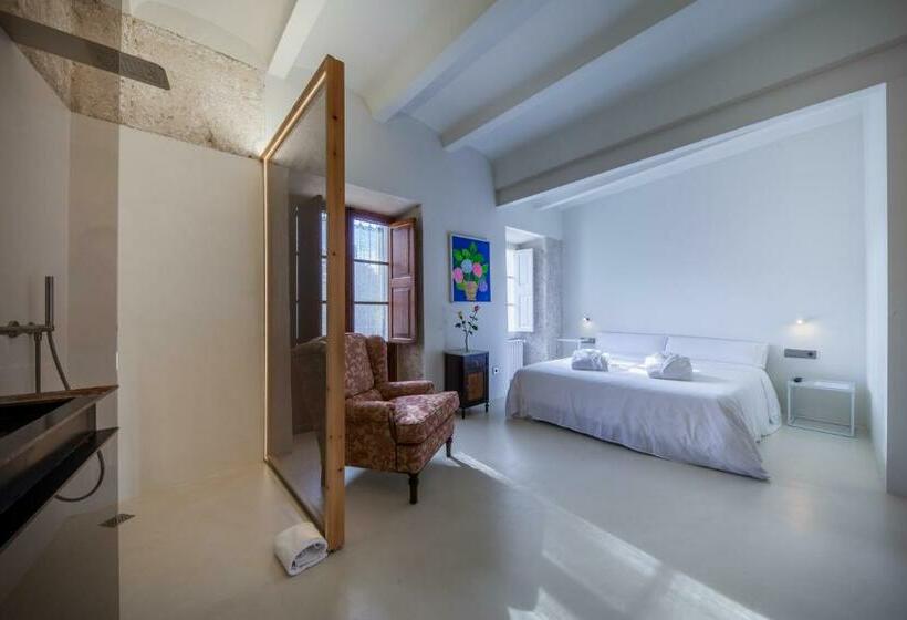 اتاق لوکس با تراس, Can Moio Turismo De Interior