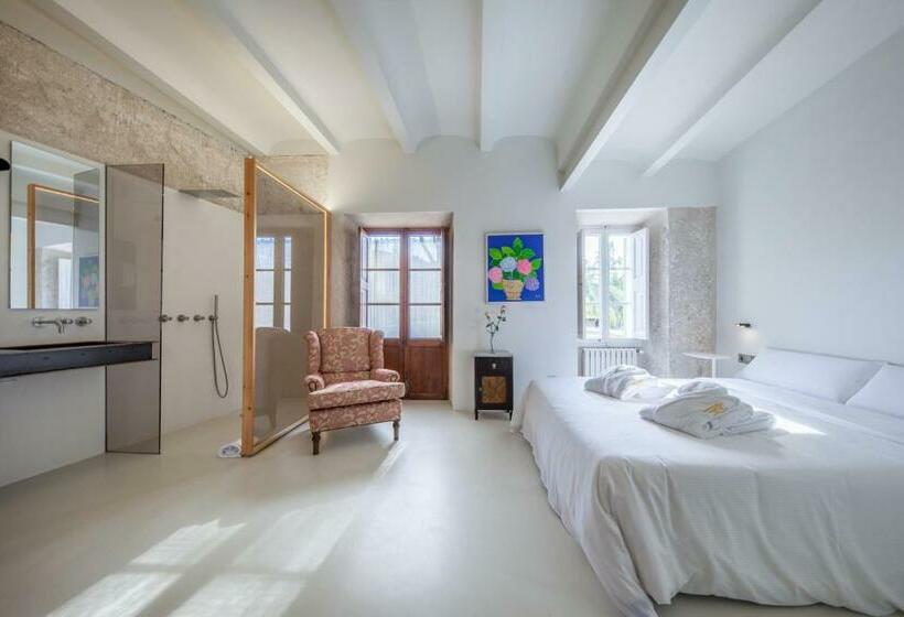 اتاق لوکس با تراس, Can Moio Turismo De Interior
