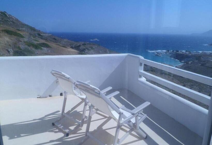 带1个卧室的带海景的公寓, Milo Milo Suites