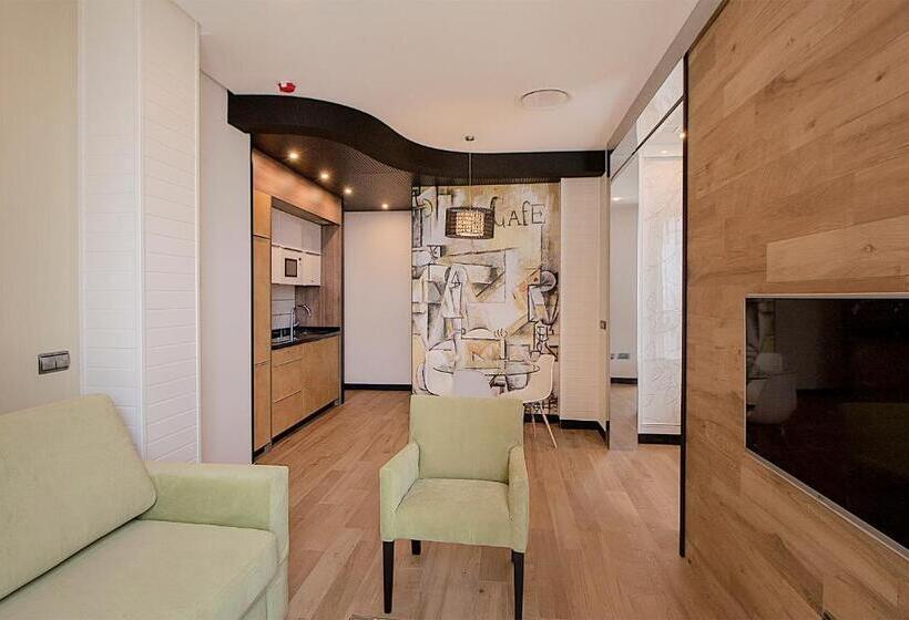 آپارتمان لوکس 1 خوابه, Apartamentos Suites Oficentro Deluxe