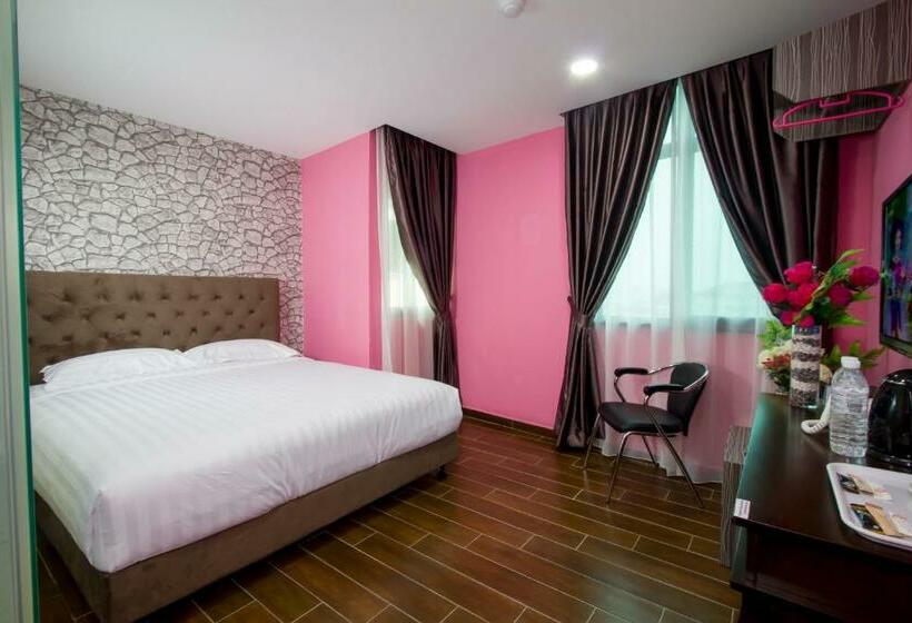带大床的高级房间, Elmark Hotel Johor