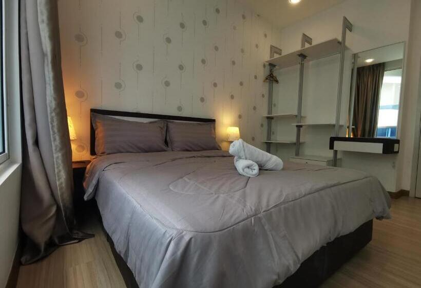 آپارتمان 1 خوابه با چشم‌انداز استخر, Thermospace The Wave B 13a 13 Melaka City
