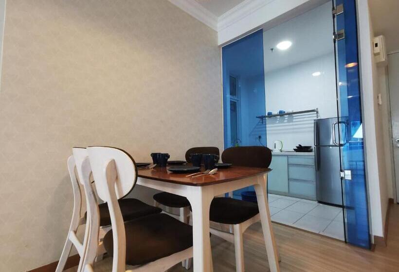 آپارتمان 1 خوابه با چشم‌انداز استخر, Thermospace The Wave B 13a 13 Melaka City