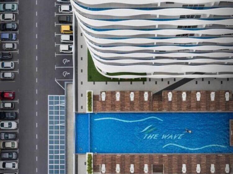 آپارتمان 1 خوابه با چشم‌انداز استخر, Thermospace The Wave B 13a 13 Melaka City