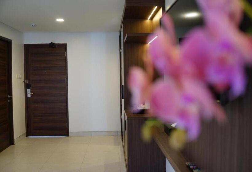 Quarto Deluxe Cama King, Valstar Hotel Canggu
