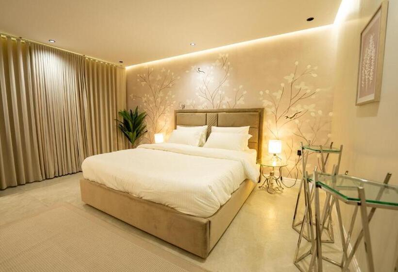 آپارتمان 1 خوابه با تراس, شقق درر المفروشة تصميم إيطالي دخـول ذاتي