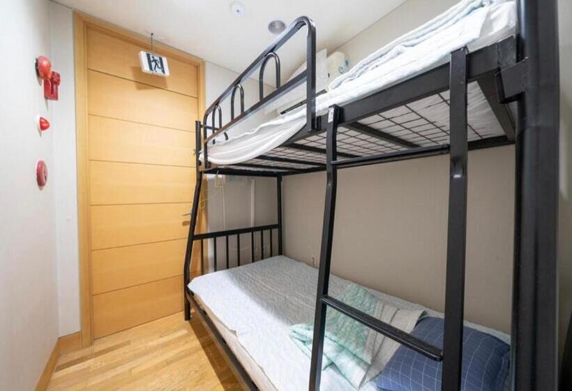 تختخواب در اتاق مشترک, Halla Guest House