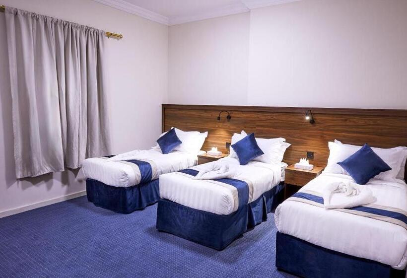 Quarto Triplo Estandar, منازل الرافدين مكة قريب من جامع الراجحي
