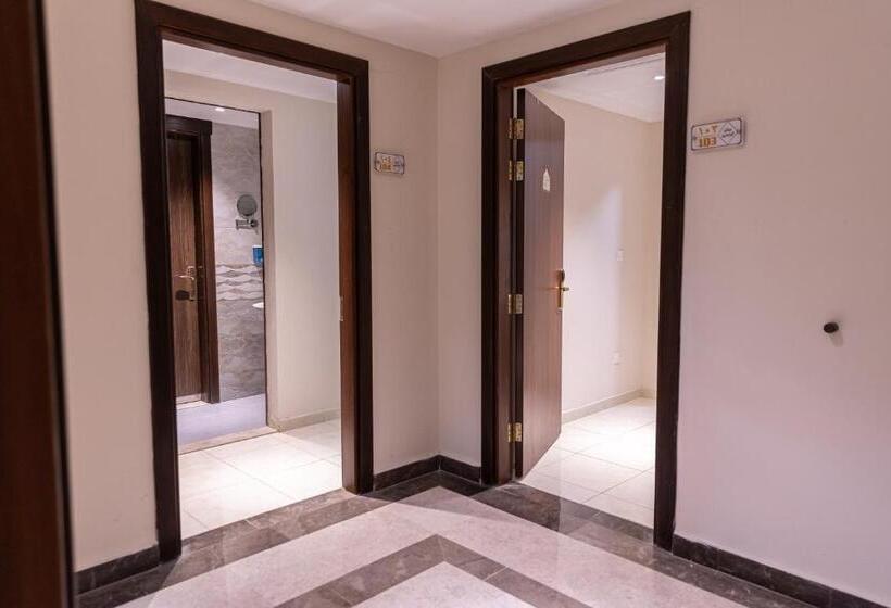 Quarto Quádruplo Estandar, منازل الرافدين مكة قريب من جامع الراجحي