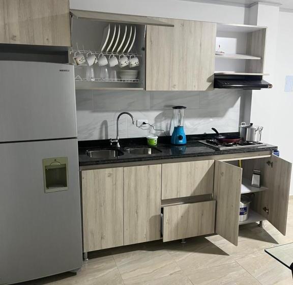 Апартаменты 2 Спальни, Apartaestudio En La Mesa