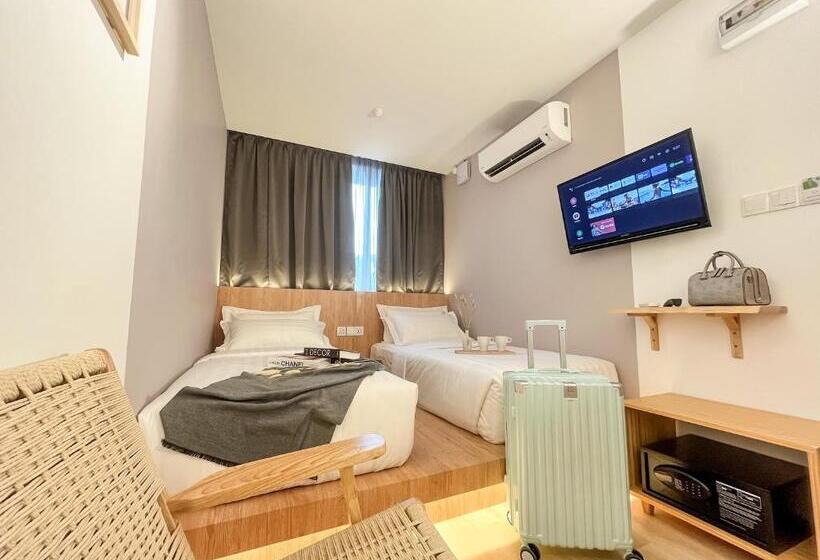 חדר סטנדרט חדר אמבטיה משותף, Sleep Box Penang