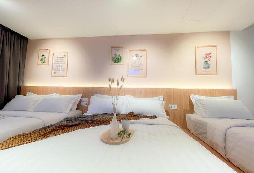 חדר משפחתי חדר אמבטיה משותף, Sleep Box Penang