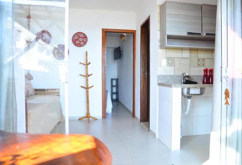 آپارتمان 1 خوابه با چشم‌انداز دریا, Pousada Porto Dos Milagres
