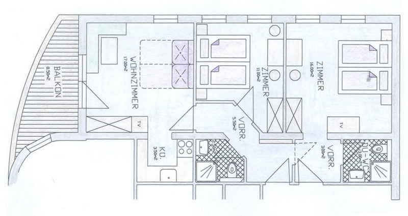 Apartamento 2 Dormitórios, Garni Apart Elfriede