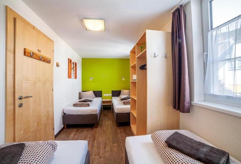 Номер Стандарт Четырехместный Совместный Санузел, Rutsche Hostel