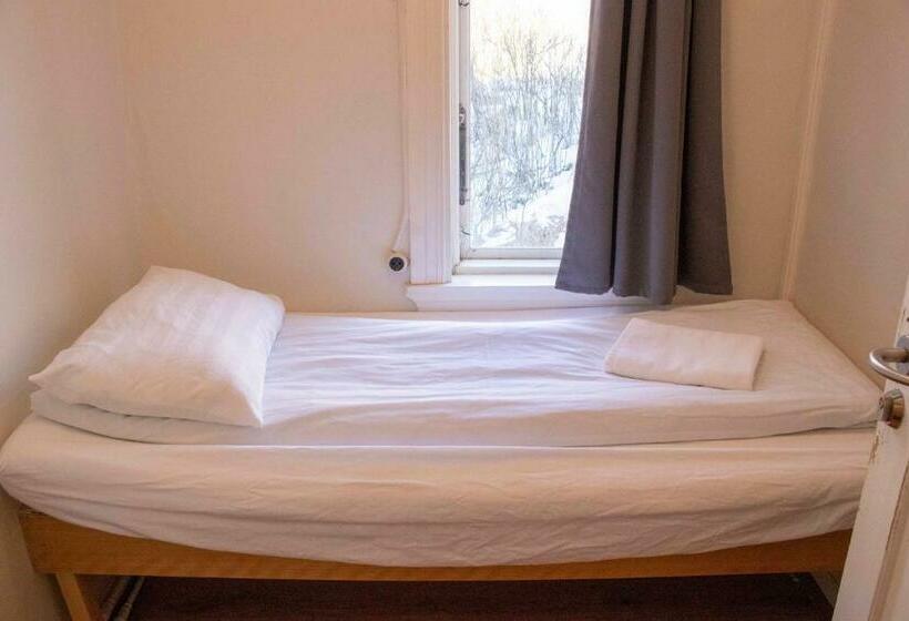 اتاق یک نفره پایه با سرویس بهداشتی مشترک, Puffin Hotel Vík