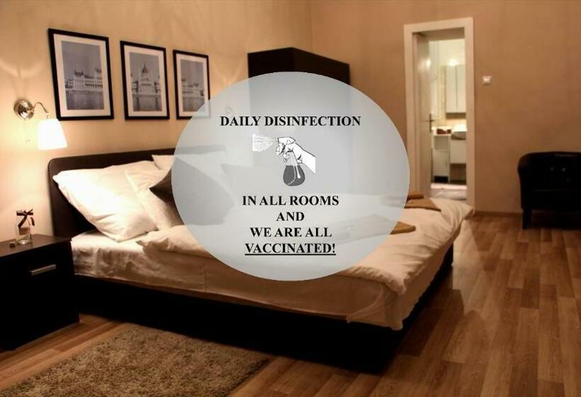 اتاق لوکس, Budapest Ville Bed & Breakfast