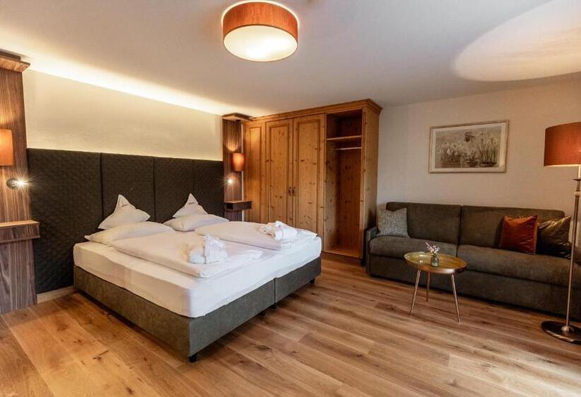 带园景的小型套房, Moseralm Dolomiti Spa Resort