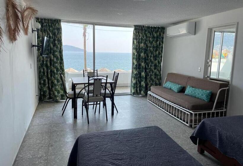 آپارتمان 1 خوابه با چشم‌انداز دریا, Hermosa Suite En Acapulco