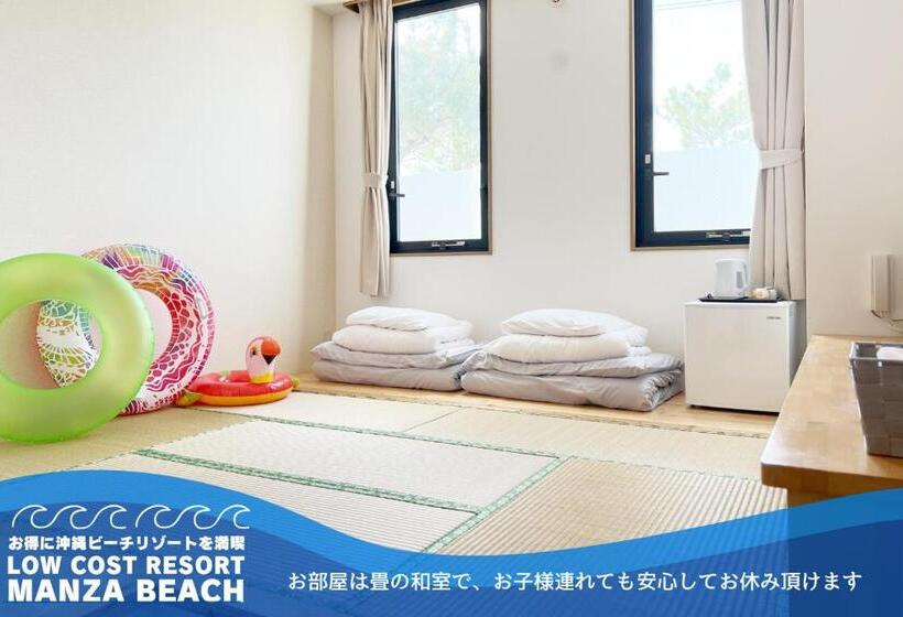اتاق استاندارد, Low Cost Resort Manza Beach （旧：北海荘）