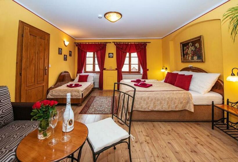 3-Bett-Standardzimmer, Ubytování U Bílé Paní