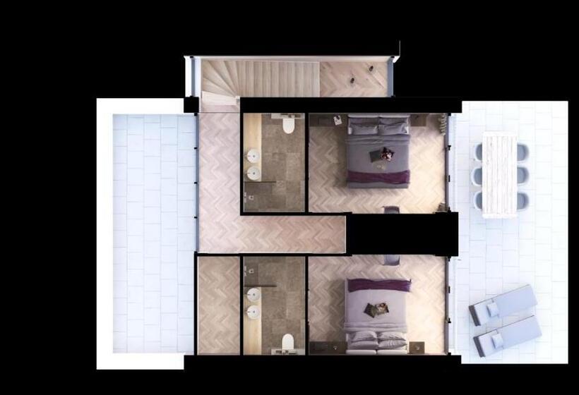 带1个卧室的豪华别墅, Dormio Resort Maastricht