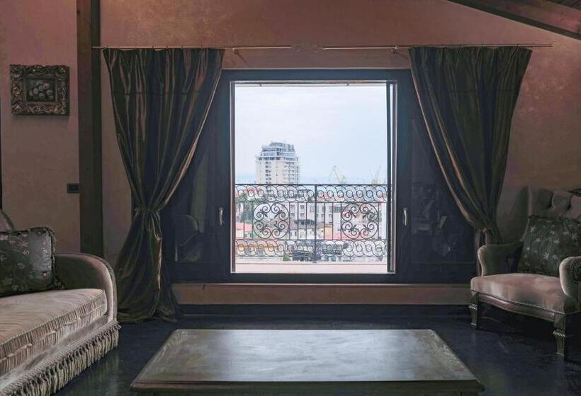 스탠다드 발코니 룸 바다 전망, Angoni Villa