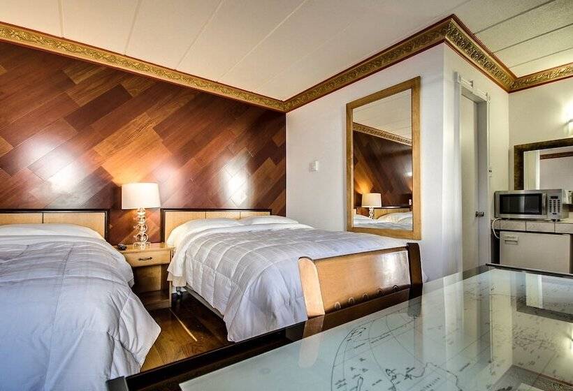 Номер Стандарт 2 Двуспальные Кровати, Motel Bellefeuille