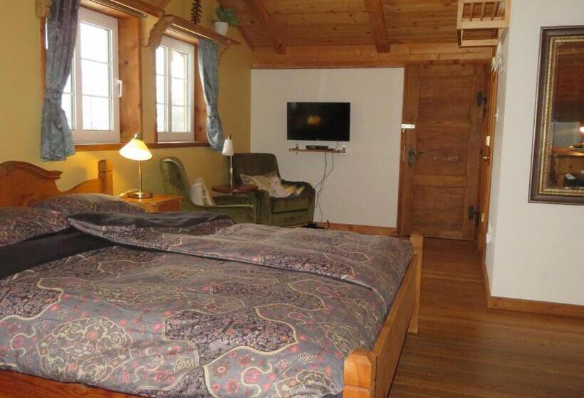 带大床的标准间, Alpenglow Bed And Breakfast