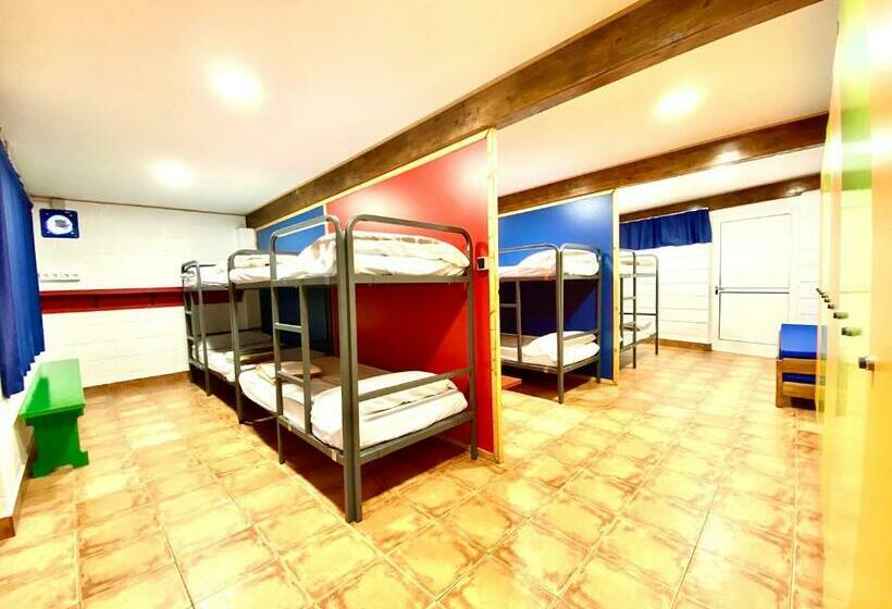 Кровать в Общей Комнате, Hostel Albergue Paradiso
