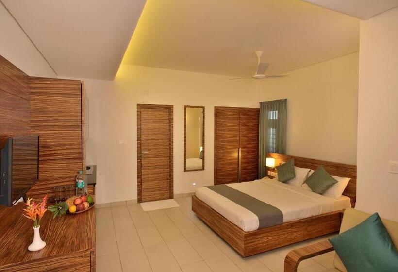 스탠다드 룸 가든 전망, The Woods Resorts Wayanad