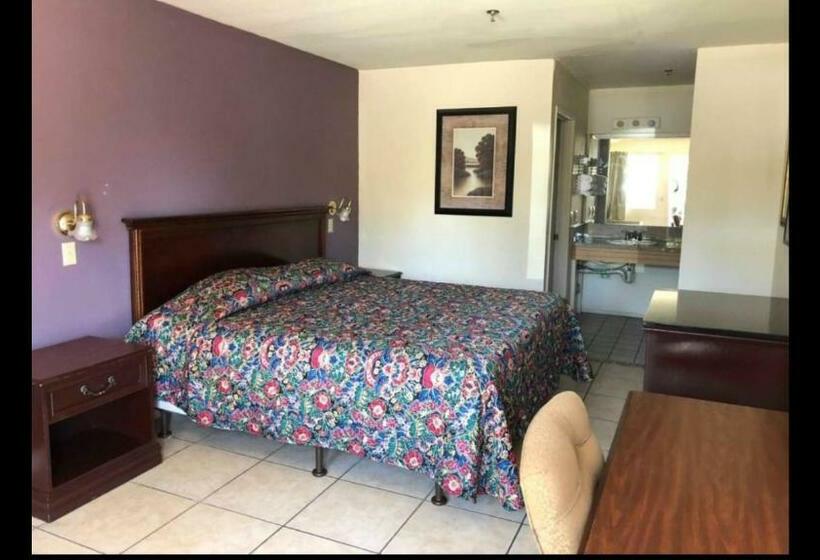带大床的标准间, Sand Piper Motel   Los Angeles