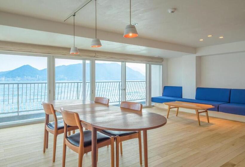 디럭스 룸 바다 전망, Uzuhouse   Hostel