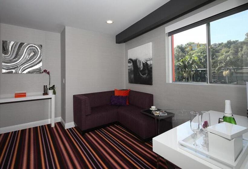 침실 2개 스위트, Lexen Hotel   Hollywood