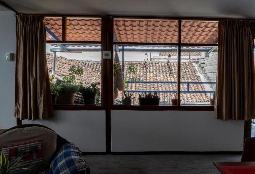 침실 1개 전망 아파트, Blue Door Housing Historic Quito