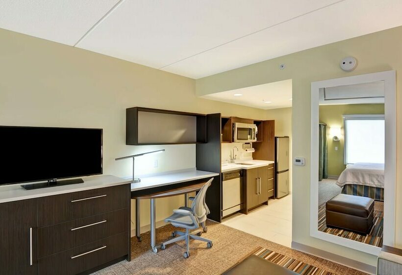 스탠다드 스튜디오 더블 침대, Home2 Suites By Hilton Dickson City Scranton